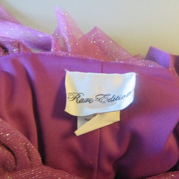 Purple Rare Editions Dress Size 7 New - Picture 4 of 8